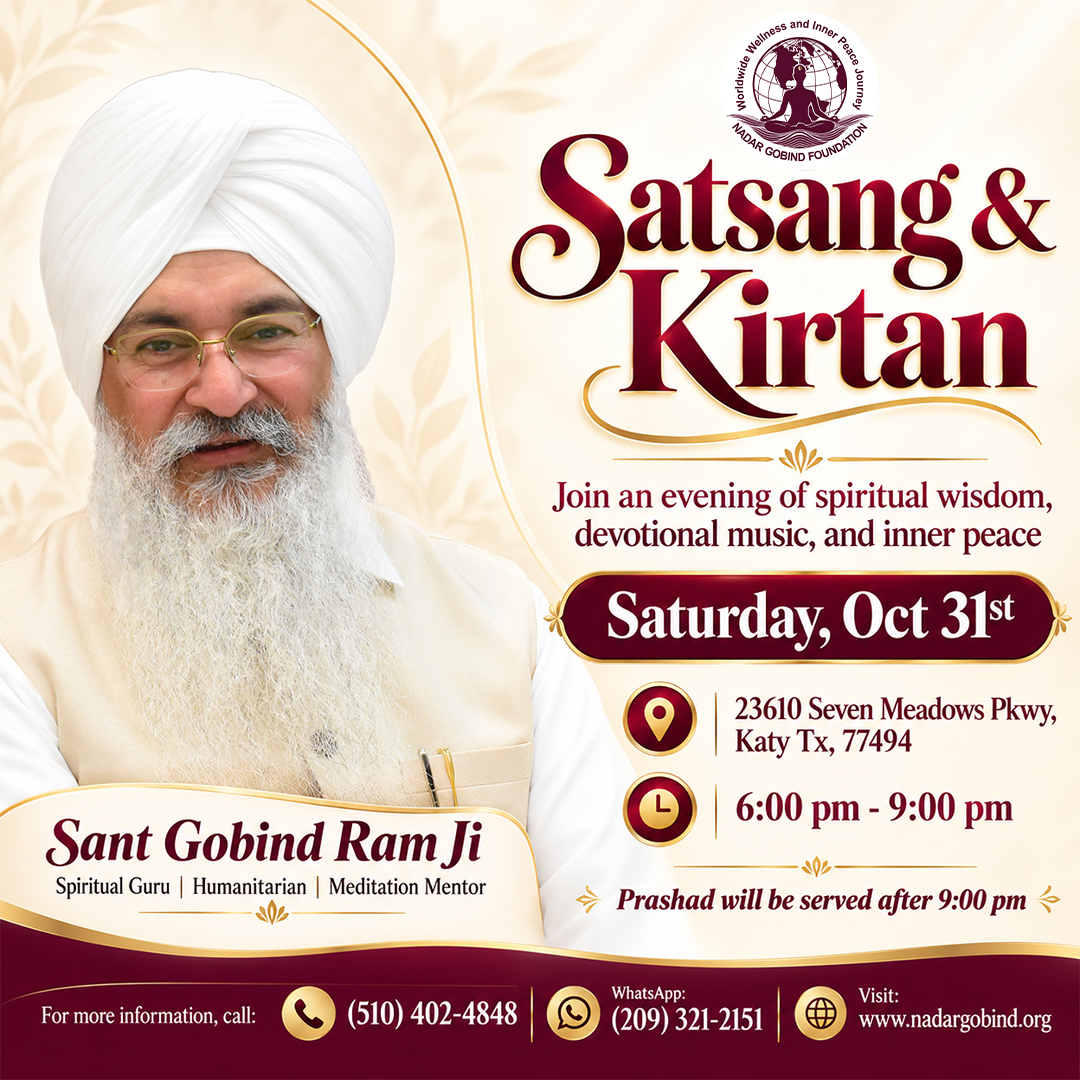 Satsang & Kirtan - An Evening of Spiritual Wisdom